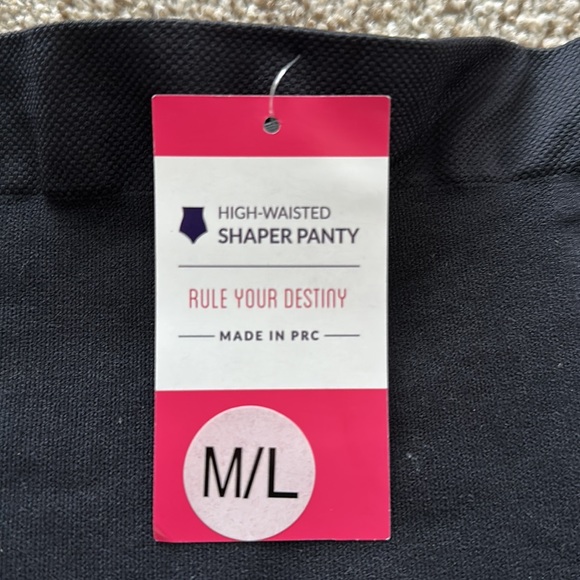 Black High waisted shaper panty M/L - Picture 3 of 5